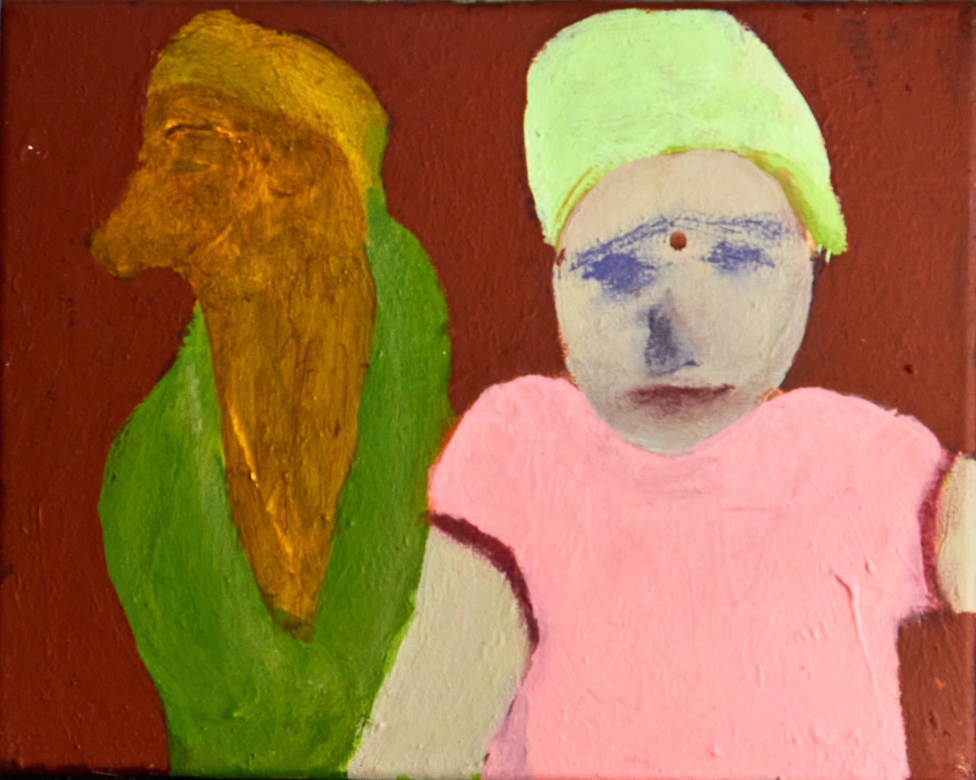 Michael Rosenthal – Pink with dog (2023)