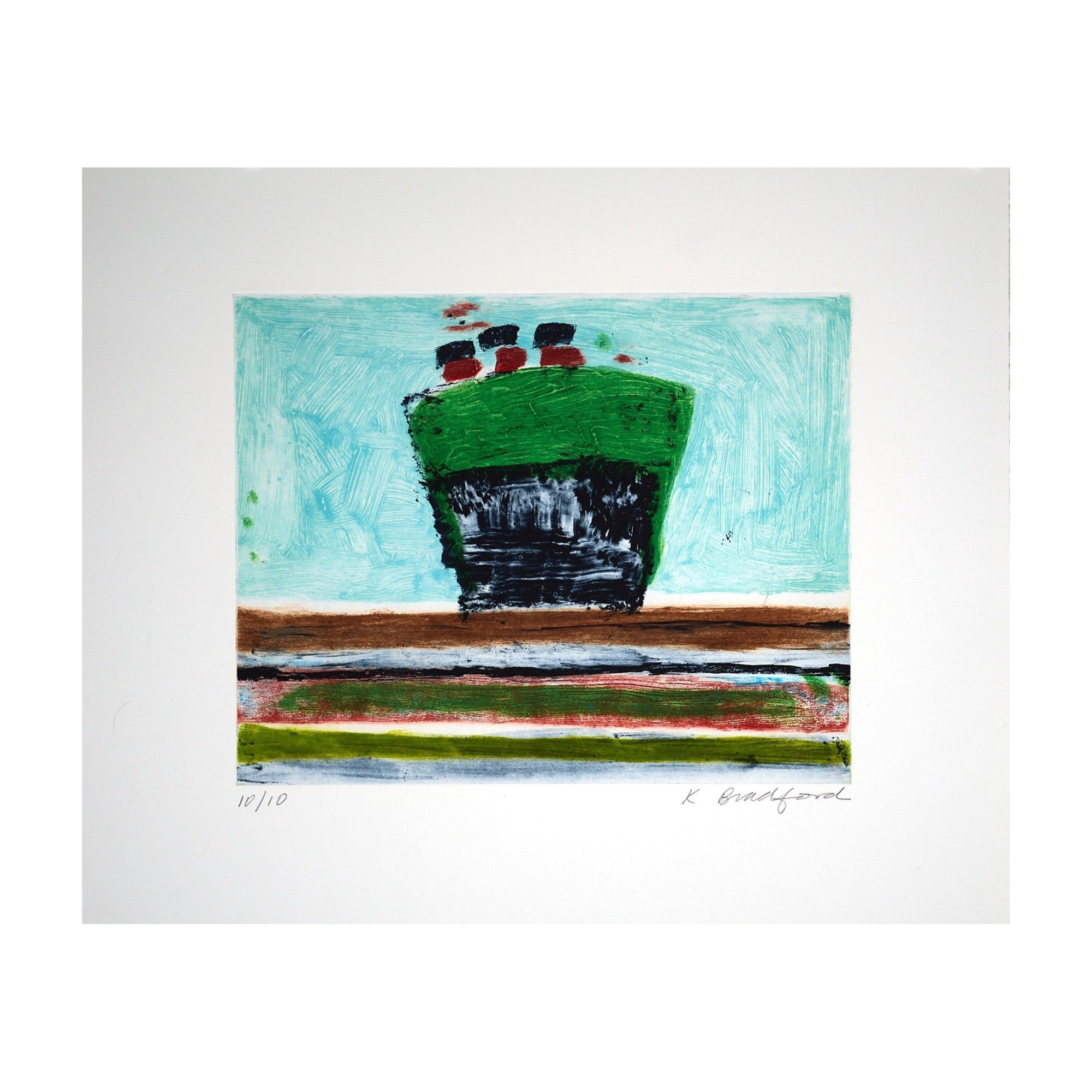 Steamboat Emerald — print