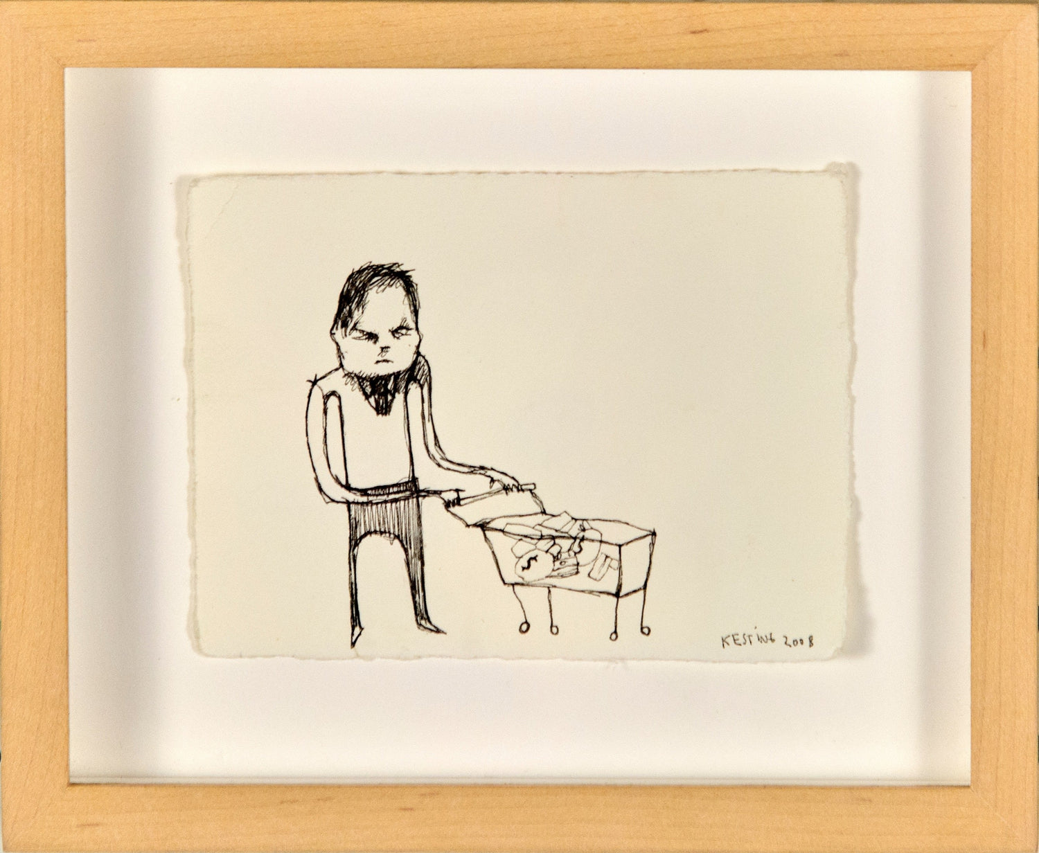 Drawing by Leo Kesting (2008)